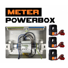 G-Pro 100A Three Phase DIN Rail Metering Kit in Metal Enclosure